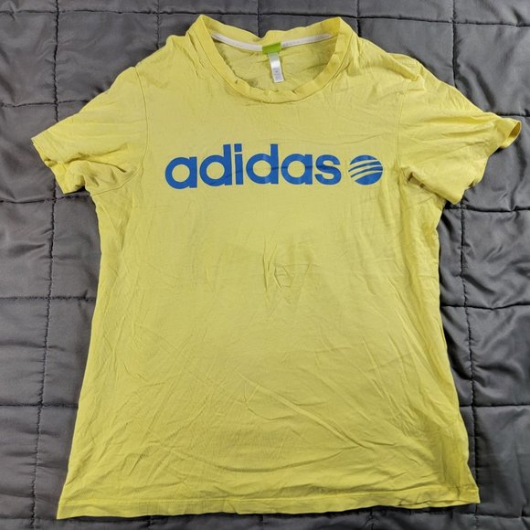 Adidas Neo Label Womens Medium Short Sleeve T Shirt Casual Comfort Lightweight - Picture 1 of 9